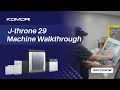 Lagu J-throne 29 First Walkthrough at 1Vision Houston | Komori Digital Printing Innovation