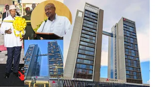 Museveni opens the Kampala Marriott Hotel and Executive Apartments in Nsambya