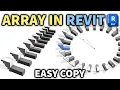 How To Use ARRAY In Autodesk Revit 2024 Duplicate Models Easily