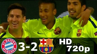 بايرن ميونيخ برشلونة 2 3 الدوري الأبطال 2014 15 تعليق رؤوف خليف HD 720p 