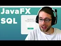 GUI Appointment Management System SQL Java JavaFX