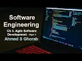 SE Course Ch 3 Agile SW Dev - part 1 Introduction
