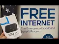 Free Internet From Boost Mobile EBBP Program Alcatel Linkzone 2 Hotspot Unboxing