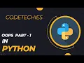 - 15 Oops part-1 in python Constructor in python