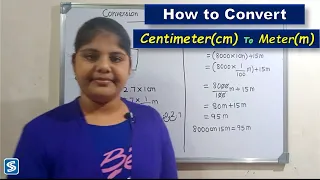Download How To Convert Centimeter To Meter | Conversion of Centimeter To Meter | How To Convert cm to m MP3