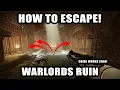 Warlord s Ruin Dungeon - How to Escape Prison Solution Explained