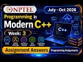 NPTEL Programming in Modern C Week 3 Assignment Answers 2026 Programming Assignments