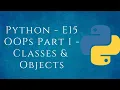 Python-E15 OOP - Class Object Tamil