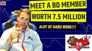 MEET A BD MEMBER TRADING THE 5 PIPS STRATEGY WORTH 7 5 MILLION