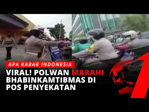 Pasca Video Viral Polwan Marahi Bhabinkamtibmas, Pengendara Sudah Vaksin Bisa Melintas