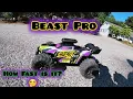 Beast Pro SG116 RC Car - How Fast is it