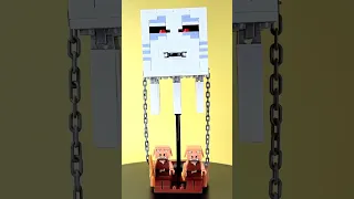 Who Gave the GHAST a BALLOON?! 🎈💀 Piglins Took to the Skies! #minecraftmovie #lavachicken #lego