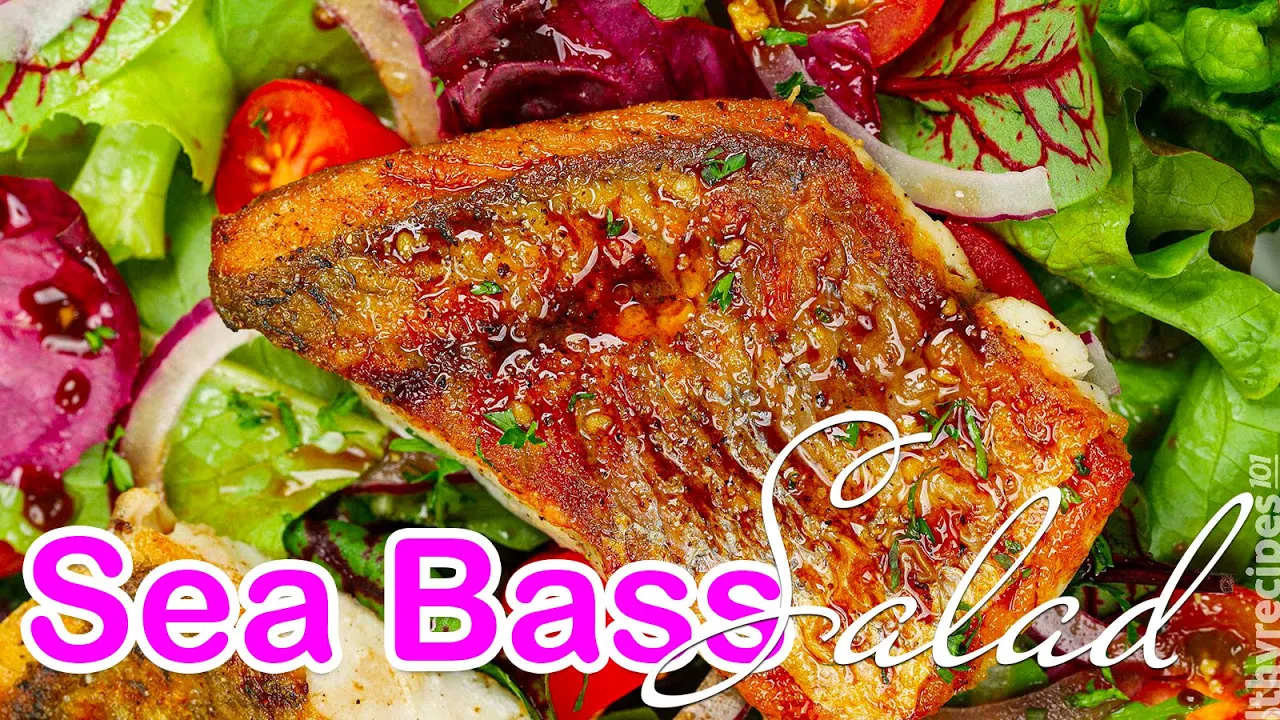 How to Make Sea Bass Salad