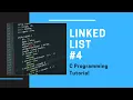 C Linked List 4 Insert a new node at the beginning of a Singly Linked List C Programming