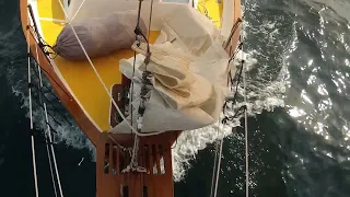 Westsail 32 in my favorite offshore conditions