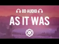Download Lagu Harry Styles - As It Was (Lyrics) | 8D Audio 🎧