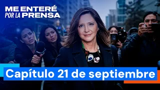 Me enteré por la prensa | 21 de septiembre de 2026