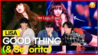 BLACKPINK LISA - SOLO STAGE (Good Thing + Señorita) [KOREAN REACTION] 💦🚫