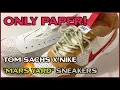 USING ONLY PAPER Tom Sachs X Nike Mars Yard by Yuu Sunika