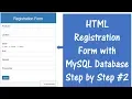 Download Lagu How to Connect HTML Form with MySQL Database using PHP