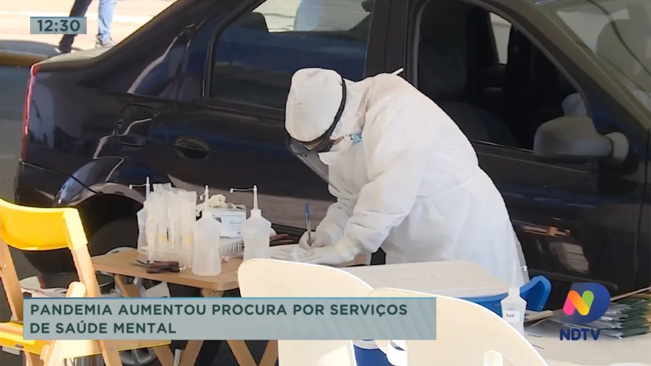 Na Pandemia aumentou procura por serviços de saúde mental