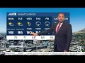 Slightly cooling down this week - Sunday evening forecast