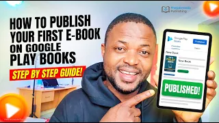 How to publish your first E-book on Google Play Book Step by step Guide