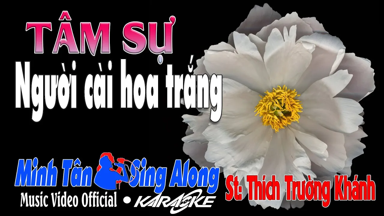 TÂM SỰ NGƯỜI CÀI HOA TRẮNG 