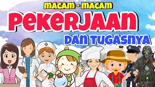 macam macam pekerjaan di sekitar kita materi pembelajaran untuk paud tk