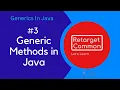 Generic Methods In Java