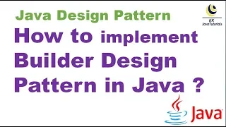 How to Implement Builder Design Pattern in Java Design Pattern