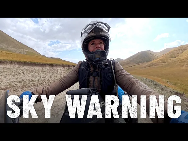 Riding the Silk Road toward China: 15th Century Caravanserai Unpredictable weather on the SILK ROAD to CHINA 🇨🇳 |S8, EP111
