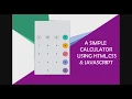 how to build a simple calculator using HTML CSS and JavaScript