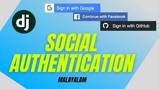 Django Malayalam Django Social Authentication Django OAuth2 Django SSO Sign in with Google Django