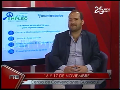 Feria de Empleo llega a Guayaquil oportunidades laborales y pasantías