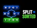 Merge Sort Explained Visually in 5 minutes