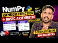 NumPy Random Functions Arithmetic Operations Explained Python for Beginners