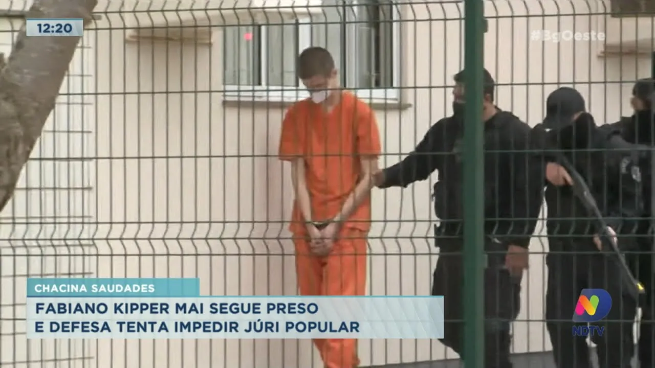 Fabiano Kipper Mai segue preso e defesa tenta impedir Júri Popular