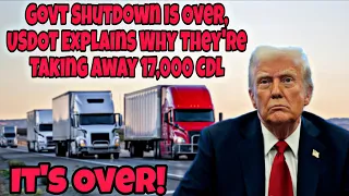 President Trump Signs Historic Bill DOT Explains 17 000 CDL Revoked CHP Out Of Service Truckers 