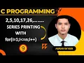 Series printing with loop in C Programming Lecture - 9 By Arman Rayeen Coding With Arman