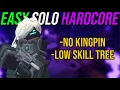 TDS EZ SOLO HARDCORE NO KINGPIN LOW SKILL TREE