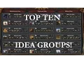 The Top Ten Idea Groups in EU4