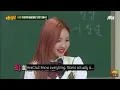 Nayeon was about to spill about Heechul and Momo