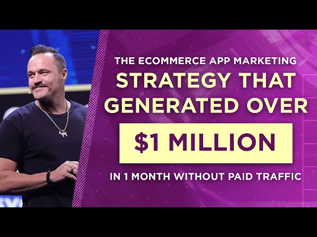 Thumbnail for Az e-kereskedelmi alkalmazás marketingstratégiája, amellyel több mint 1 millió dollárt generáltak 1 hónap alatt fizetett forgalom nélkül