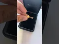 Tiffany and co 18k Diamond Gold Key