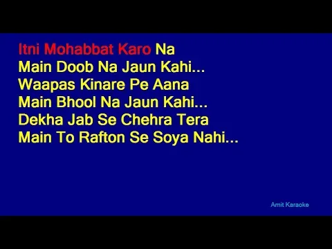 Download MP3 Bol Do Na Zara - Armaan Malik Hindi Full Karaoke with Lyrics