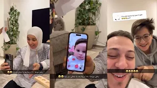 شوفوا كيف بيبي راية بتعدل مزاج تيتا مرة و هي معصبة 