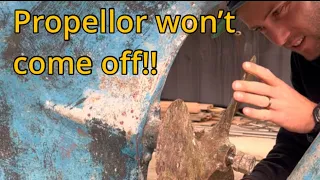 [Ep 11] Removing Propeller – Two Weeks Hauled Out!