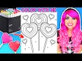 Color Valentine s Lollipops Sweet Cute Valentine s Day Coloring Book COLOR ALONG WITH KIMMI