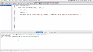 10 Concatenation - Learn Java